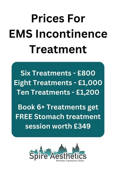EMS Incontinence Treatment Prices Broxburn